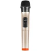 Belaidis UHF dinaminis mikrofonas PULUZ PU628J 3.5 mm (auksinis)
