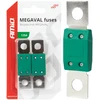 „Megaval MTA“ automobilio saugikliai, 2 vnt., 125A, amio-03464