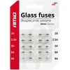 Mini stikliniai saugikliai 20 mm, 10 vnt. rinkinys amio-02394