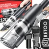 Bezprzewodowy Belaidis automobilio dulkių siurblys 120 W, galingas rankinis HEPA filtras + antgaliai - or1337