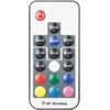Orno Bezprzewodowy Belaidis RGB LED juostos valdiklis su nuotolinio valdymo pultu, 17 mygtukų, 12V, 6A, 72W