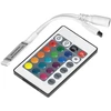 Orno Bezprzewodowy Belaidis RGB LED juostų valdiklis su nuotolinio valdymo pultu, 24 mygtukai, 12V, 6A, 72W