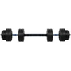 Reguliuojamas bituminis hantelis su jungtimi 1x20kg, REBEL ACTIVE