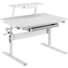 ergo office Biurko vaikams su regulacją aukščio max 40kg ER-483 Szare