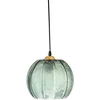 Pakabinamas šviestuvas Bloomingville - Adar Glass Pendel Ø22 cm - Žalia