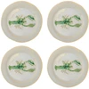 Bloomingville - Hadden Plate - Žalia - 27 cm