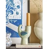 „Bloomingville“ – „Trudy“ žvakidė, H12,5 cm – mėlyna akmens masės dirbiniai