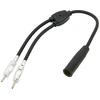 Blow Oem Automobilio antenos adapterio skirstytuvas 2x kištukas-DIN