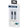 Blow USB-C jungtis – USB-C 2.0 1.5 m juoda
