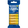 82-687# Šarminės baterijos AA 1.5 lr6 Varta LongLife folija 8 vnt.