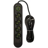 Blow PS-450 4 lizdų 3xUSB tinklo ilgintuvas 5m juodas 2x1mm