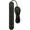 Blow PS-550 5 lizdų 3xUSB tinklo ilgintuvas 5m juodas 2x1mm