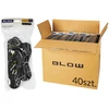 Blow 98-503# Przedłużacz sieciowy ps-320 3-gniazda 3xusb 2m juoda 3x1mm opakowanie