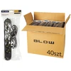 Blow 98-528# Przedłużacz sieciowy ps-550 5-gniazd 3xusb 5m juoda 3x1mm opakowanie