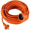 Tinklo ilgintuvas Blow PR-160, 1 lizdas, be įžeminimo, 20 m, oranžinis (2 x 1,5 mm)