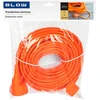 Tinklo ilgintuvas Blow PR-160, 1 lizdas, be įžeminimo, 20 m, oranžinis (2 x 1,5 mm)