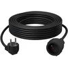 Blow PR-160 prailgintuvas, 1 lizdas su įžeminimu, 15 m, juodas, 3x2.5 mm, BLUETEC