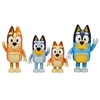 Bluey - 4 figūrėlių rinkinys - šeimos rinkinys (90077)