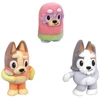 BLUEY Fuzzies figūrėlės – serijos – 3 vnt. pakuotė (90453)