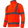 Lahti Pro Bluza, Oranžinis įspėjamasis flisinis džemperis, "2xl", ce, Lahti
