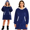 XXL sweatshirt - navy mėlynas blanket Ruhhy 26147