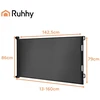 Door safety gate - pilka Ruhhy