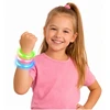 Lean Toys Neoniniai šviečiantys apyrankės rinkinys 3 vnt., lankstomi, 20 cm, vaikams ir suaugusiems, ryškiai geltona