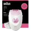 Braun Silk·épil 3 epiliatorius su laidu, rožinis
