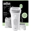 Braun - Silk·épil 7, epiliatorius drėgnam ir sausam skutimui, ilgai išliekanti lygi oda, 7-041 - sidabrinė/pilka