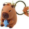 Lean Toys Pakabukas raktams silikoninis bebras su delfinu