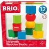 Dėlionė BRIO - Magnetinės medinės kaladėlės - 30435