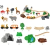 BRIO - Safari nuotykių traukinių rinkinys (33960)