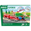 BRIO - Traukinio rinkinys atbulai (36102)
