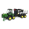 Bruder John Deere 1210e krautuvas su griebtuvu