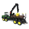 Bruder John Deere 1210e krautuvas su griebtuvu