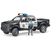 Bruder Auto dodge ram 2500 policja su figurką