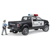 Bruder Auto dodge ram 2500 policja su figurką