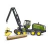 Bruder John Deere 1270g kombainas su medžio šaka