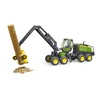 Bruder John Deere 1270g kombainas su medžio šaka