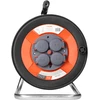 Orno Aptaškymui atspari ritės ritė IP44 4x2P+Z 16A 230V, H05VV-F 3x1,5mm2, 50m