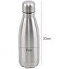 Butelka Buteliukas Termosas, termosas vandeniui, kavai, nerūdijantis plienas, 500 ml -o390