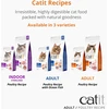 Catit - Receptai Premium sausas kačių maistas - suaugusioms žuvims - 400 gramų, geriausias iki 2026 m. gegužės 31 d.