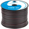 Cabletech Laidas kolonėlėms 2x0.16mm² juodas/raudonas, laidininkas CCA (variuotas aliuminis)