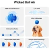 Mėlyna Cheerble Wicked Ball Air (mėlynas) kamuoliukas/naminis žaislas.