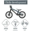 Chillafish – lengvas balansinis dviratis „BMXie Vroom“, 12 colių, antracito spalvos, 1,5–4 metų amžiaus (CPMX05ANT)