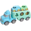 Lean Toys Vaikiškas transporteris su formų rūšiuokliu, 34.5x13x10.5 cm