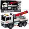 Lean Toys Kranas su reguliuojama strėle, šviesomis ir garsais
