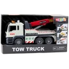 Lean Toys Kranas su reguliuojama strėle, šviesomis ir garsais