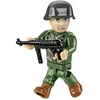 Cobi Konstruktoriaus kaladėlės Goliath valdoma mina iš Varšuvos sukilimo 311 dalių