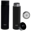 Camry | Thermal Flask | CR 4507bk | Capacity 0.473 L | Material Nerūdijantis plienas/Silicone | Juodas